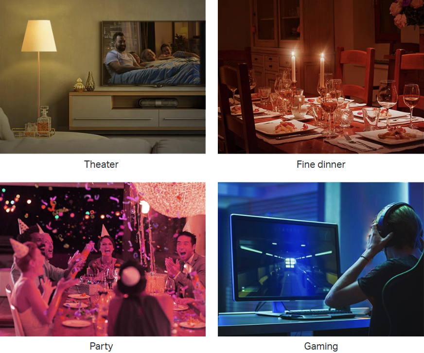  Immersive lighting for any scenario